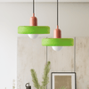 BAUHAUS COLORED GLASS PENDANT LAMP - MODERN & ARTISTIC DESIGN