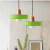 BAUHAUS PENDANT LAMP – COLORED GLASS LIGHT WITH MODERN ARTISTIC DESIGN