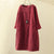 Tina - Casual Long-Sleeve Corduroy Dress