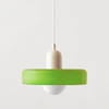 BAUHAUS PENDANT LAMP – COLORED GLASS LIGHT WITH MODERN ARTISTIC DESIGN