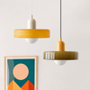 BAUHAUS COLORED GLASS PENDANT LAMP - MODERN & ARTISTIC DESIGN