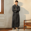 FLEECECOMFORT – MEN'S WINTER FLANNEL ROBE FOR WARMTH AND STYLE