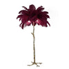 FEATHERLIGHT – ELEGANT OSTRICH FEATHER FLOOR LAMP FOR LUXURIOUS INTERIORS