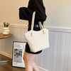 Women's Large Straw Shoulder Bag | Fashionable & Spacious Handbag