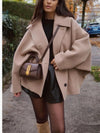 LOVIE | OVERSIZED WOOL COAT – COZY STYLE FOR FALL