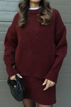 MAYA - COZY SOFT KNIT LOUNGEWEAR SET