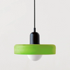 BAUHAUS PENDANT LAMP – COLORED GLASS LIGHT WITH MODERN ARTISTIC DESIGN