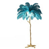 FEATHERLIGHT – ELEGANT OSTRICH FEATHER FLOOR LAMP FOR LUXURIOUS INTERIORS