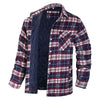 BJØRN - PADDED MEN'S LUMBERJACK PLAID JACKET