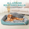 THICKENED WARM DOG BED - PADDED & HYPOALLERGENIC FOR YEAR-ROUND COMFORT