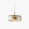 HAILIE – RETRO AMBER GLASS LED PENDANT LIGHT