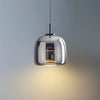 HAILIE – RETRO AMBER GLASS LED PENDANT LIGHT