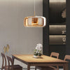 HAILIE – RETRO AMBER GLASS LED PENDANT LIGHT