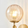 CLAIR WALL LAMP WITH ENGRAVED GLASS