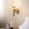 CLAIR WALL LAMP WITH ENGRAVED GLASS