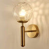 CLAIR WALL LAMP WITH ENGRAVED GLASS