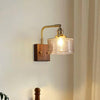 CAMELA WALL LAMP – RUSTIC ELEGANCE WITH ART GLASS DESIGN