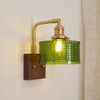 CAMELA WALL LAMP – RUSTIC ELEGANCE WITH ART GLASS DESIGN