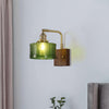 CAMELA WALL LAMP – RUSTIC ELEGANCE WITH ART GLASS DESIGN