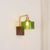 CAMELA WALL LAMP – RUSTIC ELEGANCE WITH ART GLASS DESIGN