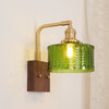 CAMELA WALL LAMP – RUSTIC ELEGANCE WITH ART GLASS DESIGN