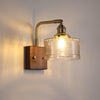 CAMELA WALL LAMP – RUSTIC ELEGANCE WITH ART GLASS DESIGN