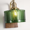 CAMELA WALL LAMP – RUSTIC ELEGANCE WITH ART GLASS DESIGN