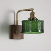 CAMELA WALL LAMP – RUSTIC ELEGANCE WITH ART GLASS DESIGN