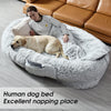 HUMAN-SIZE DOG BED – ULTIMATE COZY NAP BED FOR HUMANS WITH ANTI-ANXIETY DESIGN