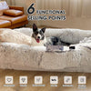 HUMAN-SIZE DOG BED – ULTIMATE COZY NAP BED FOR HUMANS WITH ANTI-ANXIETY DESIGN