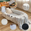 HUMAN-SIZE DOG BED – ULTIMATE COZY NAP BED FOR HUMANS WITH ANTI-ANXIETY DESIGN