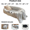 HUMAN-SIZE DOG BED – ULTIMATE COZY NAP BED FOR HUMANS WITH ANTI-ANXIETY DESIGN