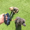 DUAL RETRACTABLE DOG LEASH WITH FLASHLIGHT & WASTE BAG HOLDER – NO-TANGLE LEASH FOR WALKING TWO DOGS