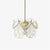 FLOWER GLASS PENDANT LIGHT - ELEGANT FLORAL DESIGN