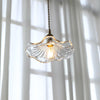 FLOWER GLASS PENDANT LIGHT - RETRO CHARM FOR MODERN HOMES