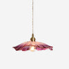 FLOWER GLASS PENDANT LIGHT - RETRO CHARM FOR MODERN HOMES