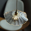 FLOWER GLASS PENDANT LIGHT - RETRO CHARM FOR MODERN HOMES