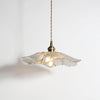 FLOWER GLASS PENDANT LIGHT - RETRO CHARM FOR MODERN HOMES