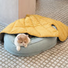 LEAF SHAPE DOG BLANKET, COZY MULTI-FUNCTIONAL PET BLANKET