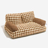 VINTAGE LEISURE DIAMOND PET SOFA BED - SOFT AND SUPPORTIVE FOR DOGS & CATS