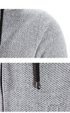 MIKKEL - HOODED MEN'S WOOL JACKET