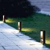 ALUGLANZ MODERN ALUMINUM OUTDOOR PILLAR LIGHT