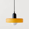 BAUHAUS COLORED GLASS PENDANT LAMP - MODERN & ARTISTIC DESIGN