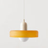 BAUHAUS COLORED GLASS PENDANT LAMP - MODERN & ARTISTIC DESIGN