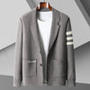 HERITAGE EXECUTIVE BLAZER CARDIGAN – LUXURIOUS COMFORT MEETS CLASSIC STYLE