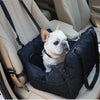 FIRST CLASS WATERPROOF DOG BOOSTER SEAT WITH STORAGE POCKETS - SAFE & COMFORTABLE CAR SEAT FOR PETS