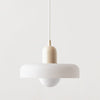 BAUHAUS PENDANT LAMP – COLORED GLASS LIGHT WITH MODERN ARTISTIC DESIGN