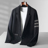 HERITAGE EXECUTIVE BLAZER CARDIGAN – LUXURIOUS COMFORT MEETS CLASSIC STYLE