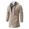 MIKKEL - HOODED MEN'S WOOL JACKET