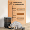 AUTOMATIC PET FEEDER - BUTTON CONTROL FOOD DISPENSER FOR CATS & DOGS